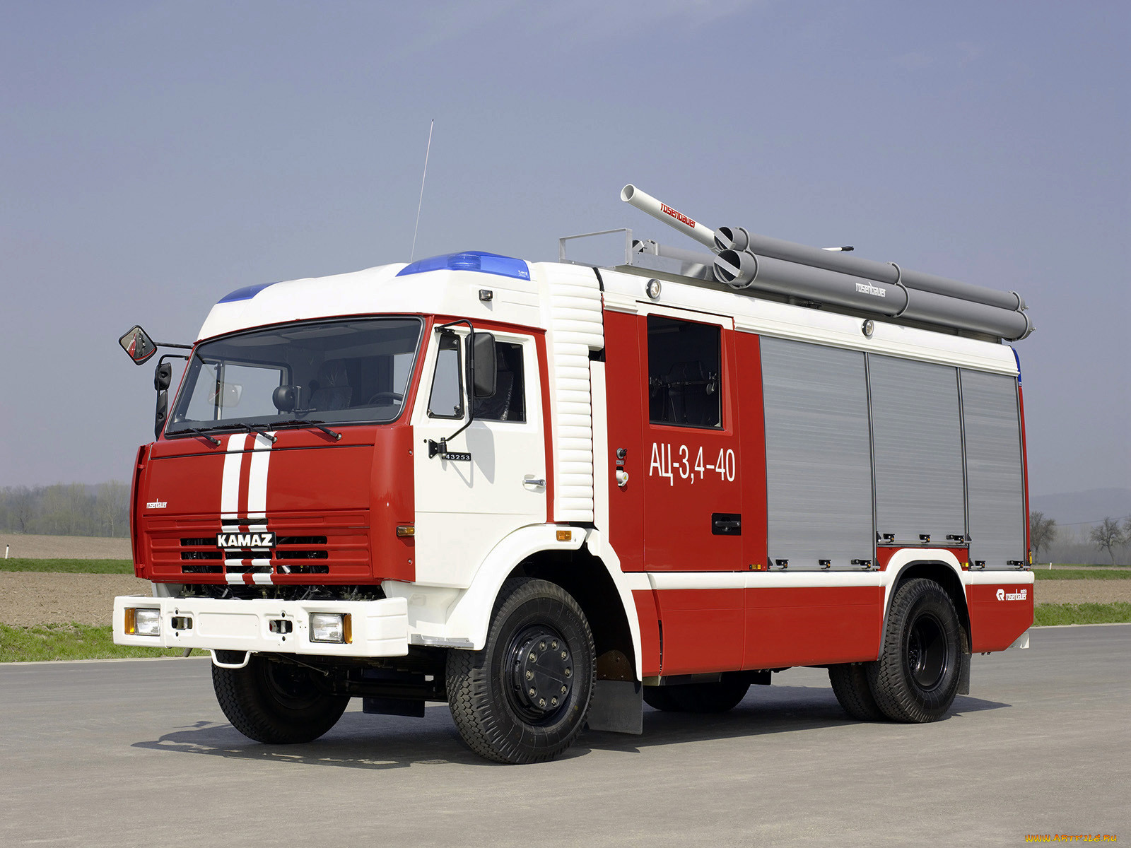 КАМАЗ 43253 пожарный АЦ